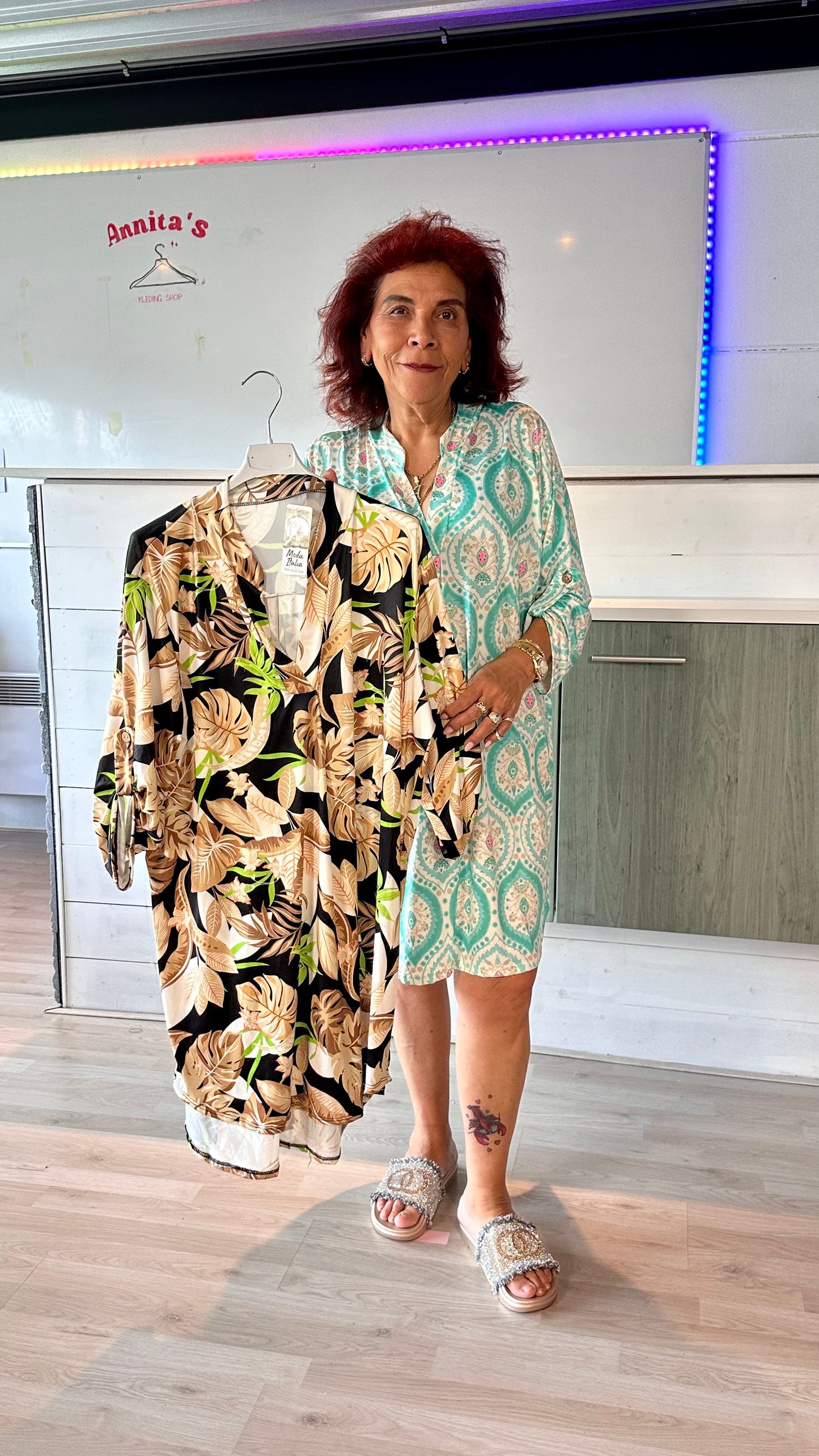 Ibiza Print Jurk